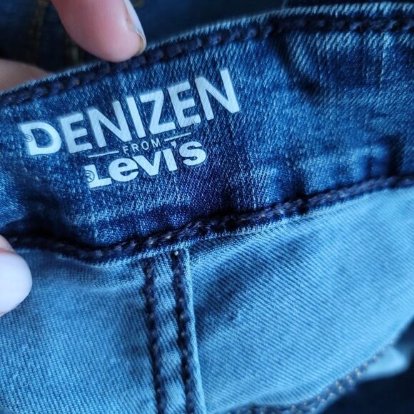 Denizen levi stretchy bib overalls skinny - Picture 3 of 16